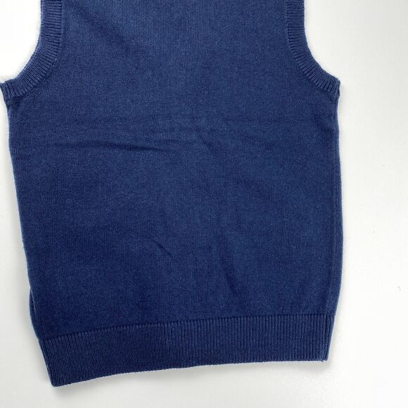 Mayoral Boys Wool Blend Navy Preppy Knit Button Sweater Vest Sz 3 NWT Style 4320 - Picture 6 of 10